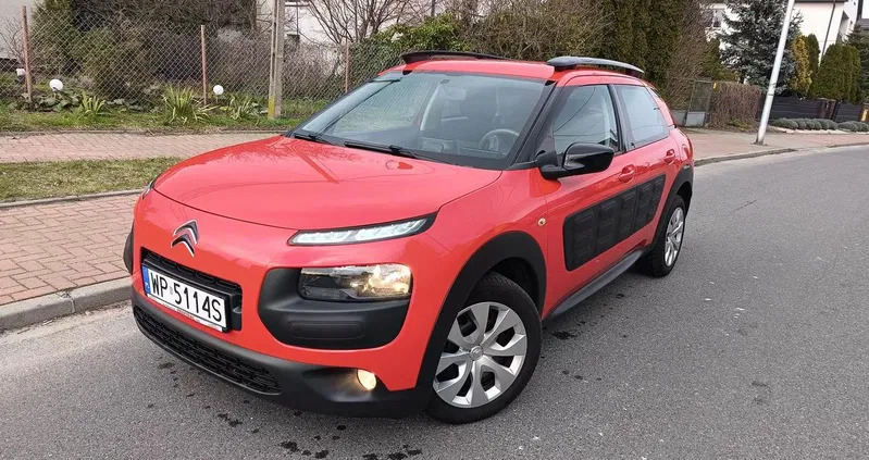 citroen c4 cactus Citroen C4 Cactus cena 37900 przebieg: 147000, rok produkcji 2017 z Płock